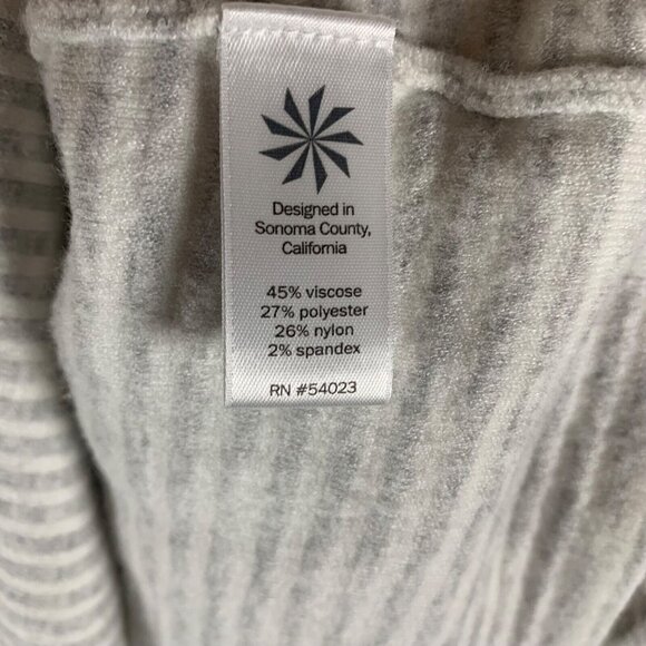 Athleta Womens Chills & Valley Sleeveless Striped Tank Sweater Dress Size S 9635 - Picture 8 of 13